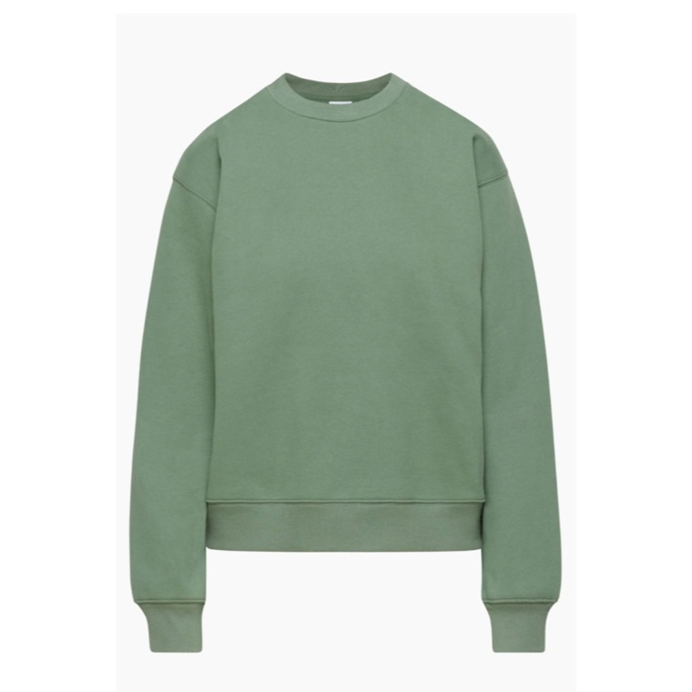 ARITZIA COZY FLEECE PERFECT CREW SWEATSHIRT